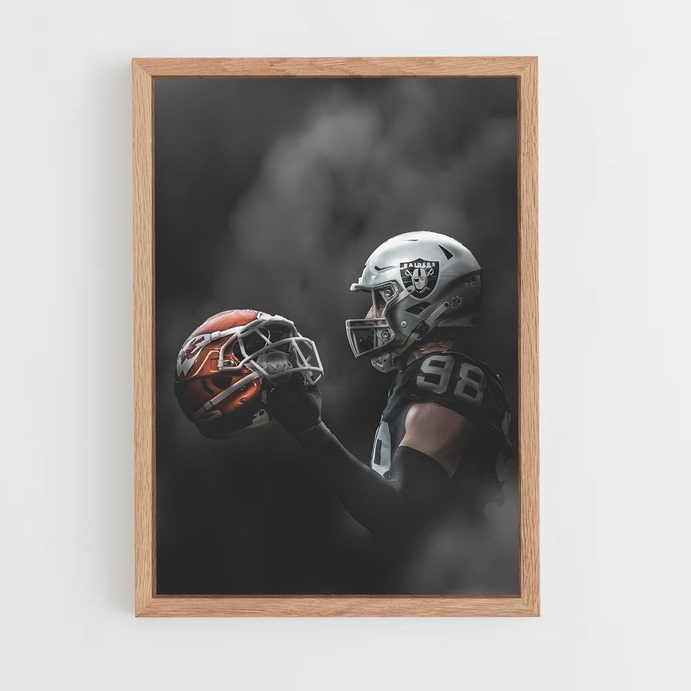 Poster Las vegas raiders (vue 4)